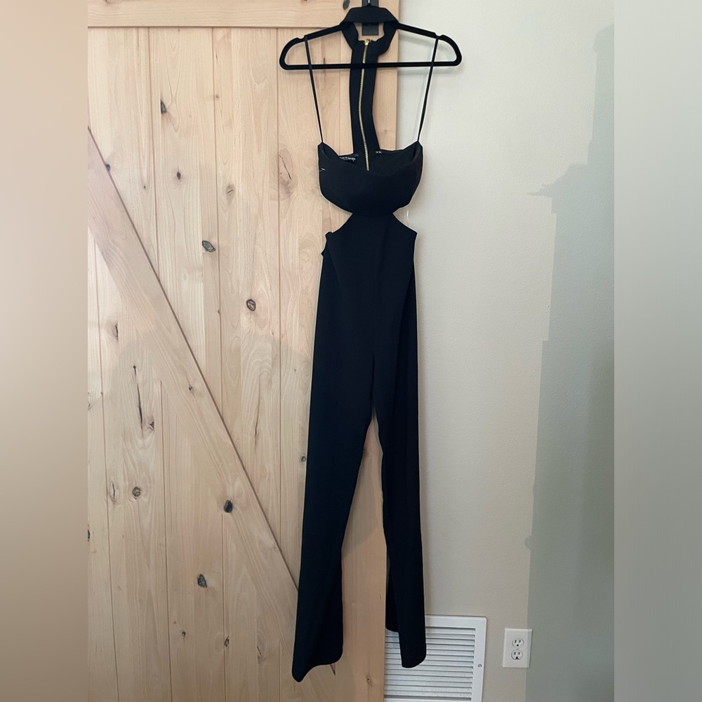 Bebe Black Night Out Romper : size 2